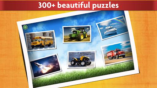 Cars and Trucks Jigsaw Puzzle - Gameplay image of android game