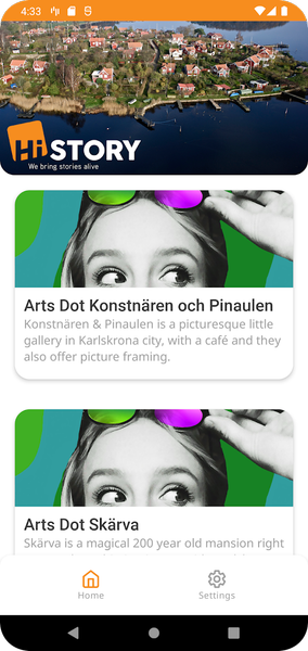 Hi-Story - Image screenshot of android app