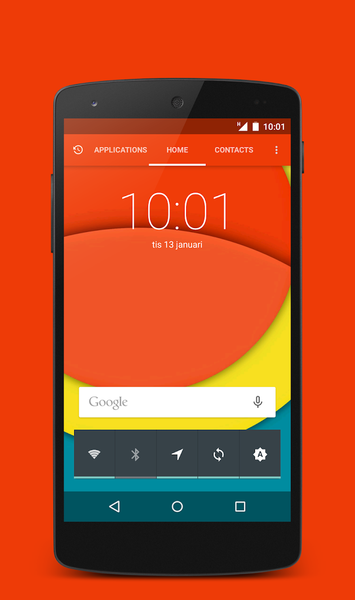 T9 Launcher (Home replacement, - Image screenshot of android app