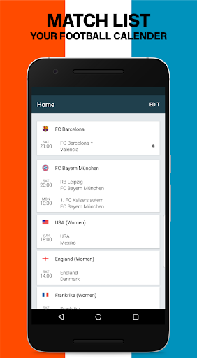 Forza Football - Soccer Scores - Image screenshot of android app