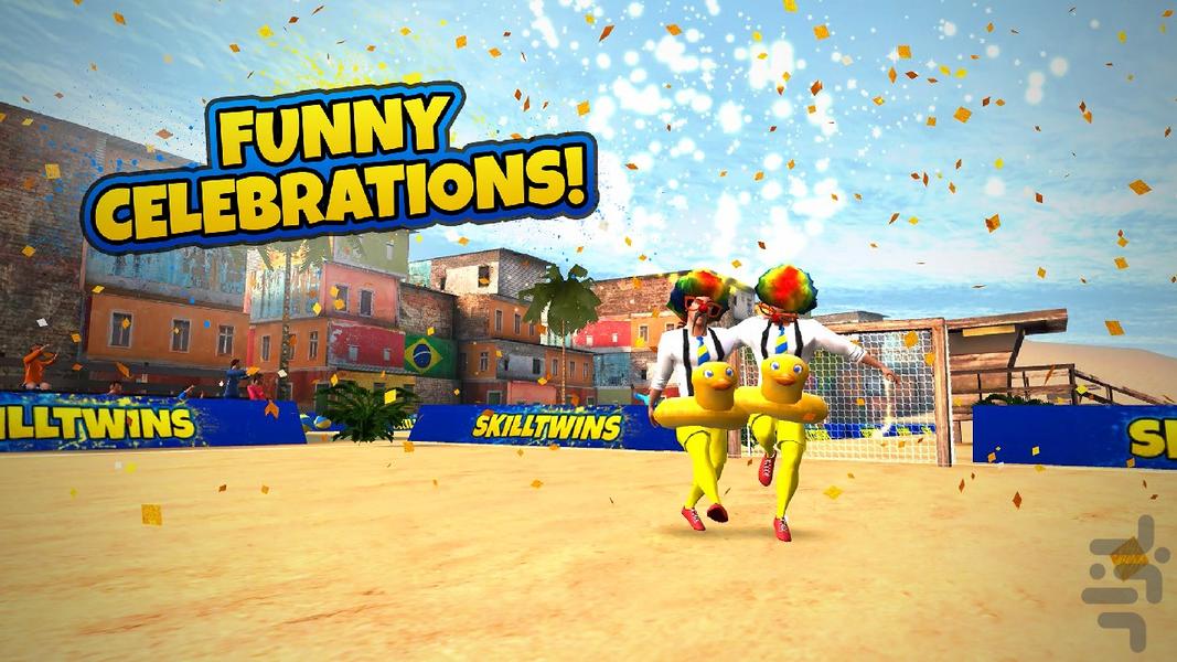 SkillTwins: Football Game - Gameplay image of android game