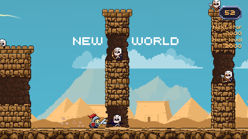 Super Dashy Knight - Gameplay image of android game