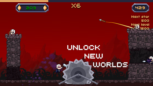 Super Dashy Knight - Gameplay image of android game