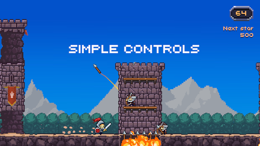 Super Dashy Knight - Gameplay image of android game