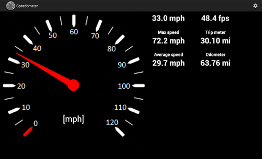 Speedometer - Image screenshot of android app