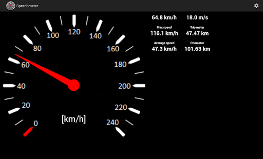 Speedometer - Image screenshot of android app