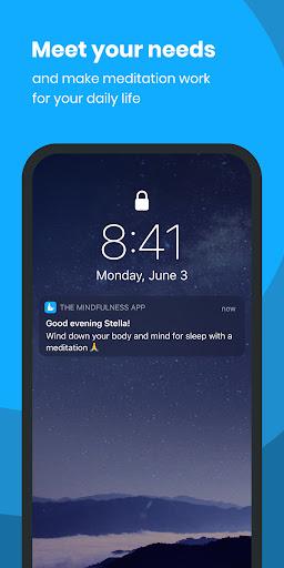 The Mindfulness App - Image screenshot of android app