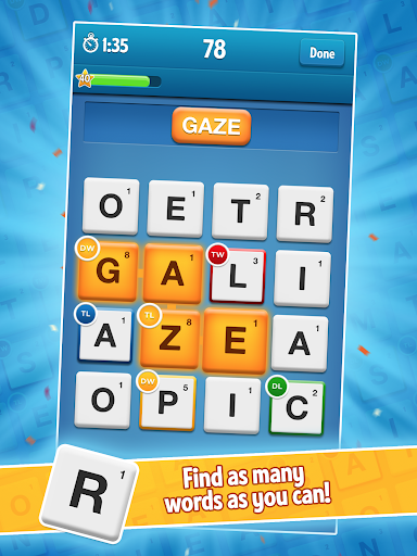 Ruzzle - Gameplay image of android game