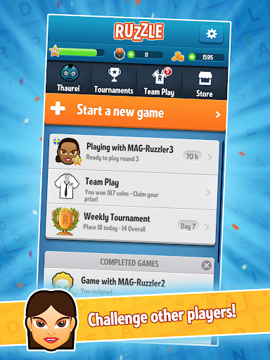 Ruzzle - Gameplay image of android game