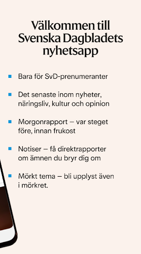 Svenska Dagbladet - عکس برنامه موبایلی اندروید