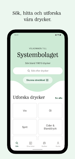 Systembolaget - عکس برنامه موبایلی اندروید