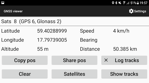 GNSS Viewer - عکس برنامه موبایلی اندروید