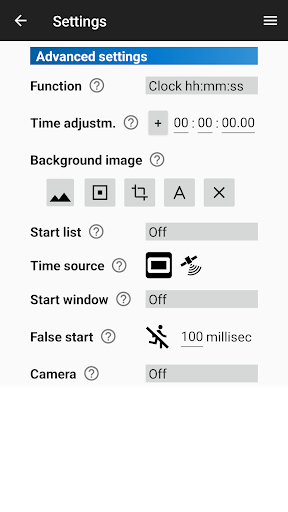 Go! - Start Clock - Image screenshot of android app
