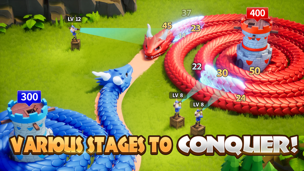 Age of Castles: Snake War - Gameplay image of android game