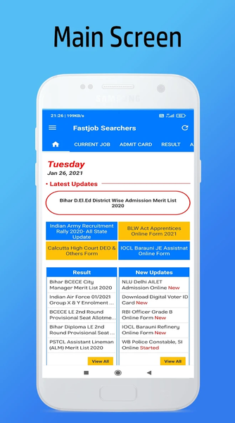 Fastjobsearchers: The Job App - عکس برنامه موبایلی اندروید