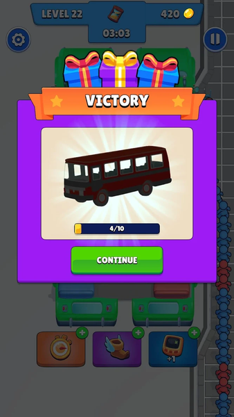 Seat Right: Color Match 3D - Gameplay image of android game