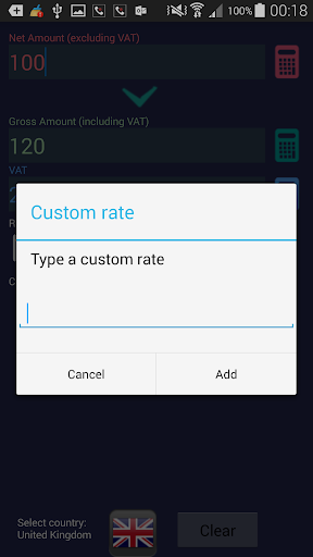 VAT Calculator - عکس برنامه موبایلی اندروید