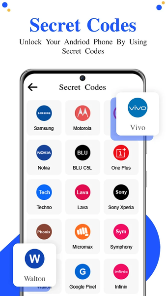 Android Secret Codes & Tricks - Image screenshot of android app