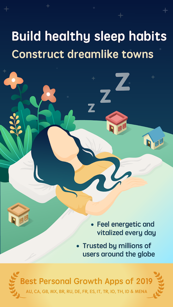 SleepTown - عکس برنامه موبایلی اندروید