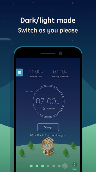 SleepTown - Image screenshot of android app