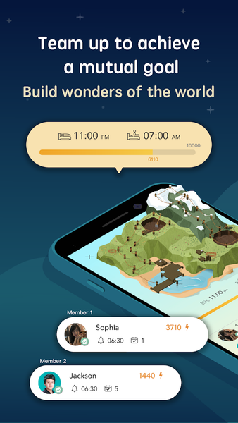 SleepTown - Image screenshot of android app