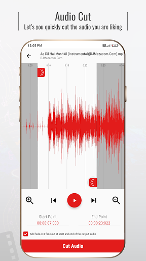 Mstudio : Audio & Music Editor - عکس برنامه موبایلی اندروید
