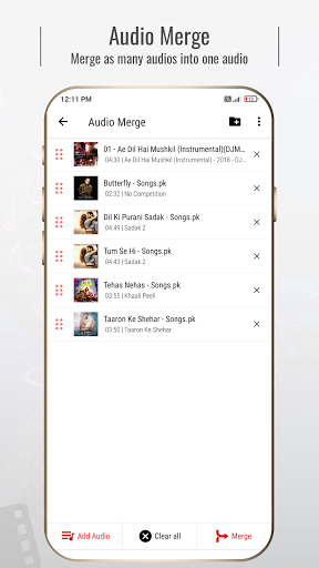 Mstudio : Audio & Music Editor - عکس برنامه موبایلی اندروید