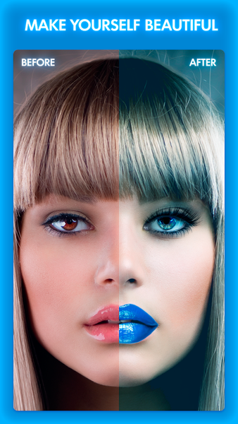 Halo Photo Editor-Face Filters - عکس برنامه موبایلی اندروید