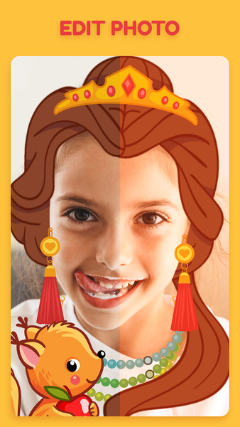 Toon app - princess camera - Image screenshot of android app