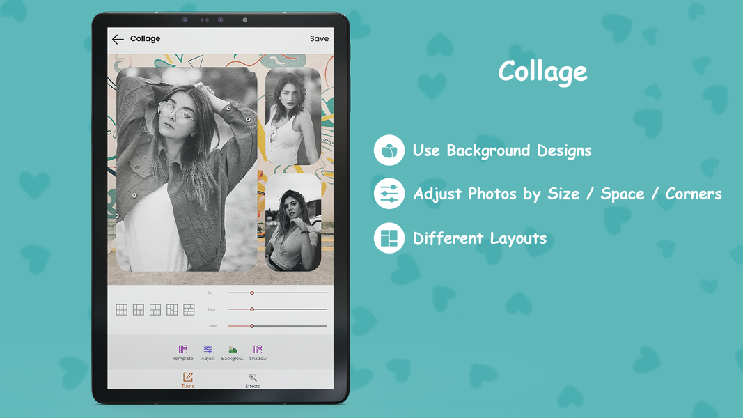 AI Photo Editor: B۶۲۳ - عکس برنامه موبایلی اندروید