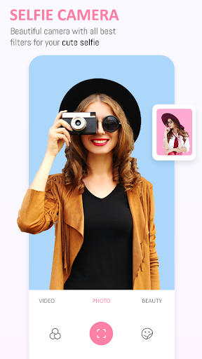 B316 Selfie - Makeover Camera - Image screenshot of android app