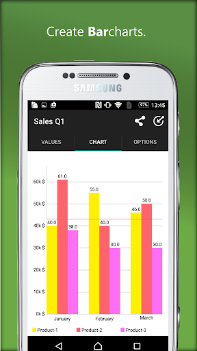 Graph Maker - عکس برنامه موبایلی اندروید