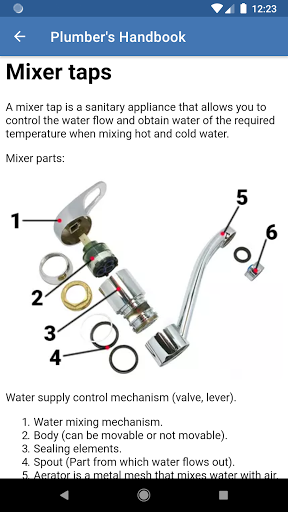 Plumber's Handbook: Guide - عکس برنامه موبایلی اندروید