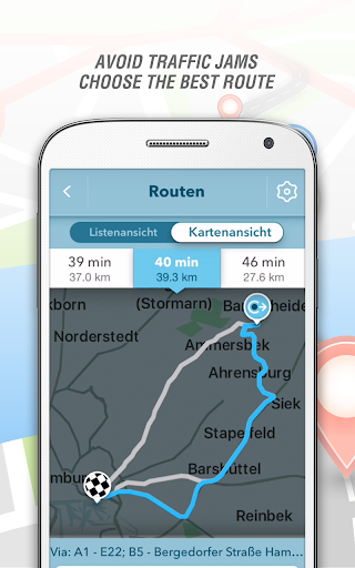 Ways to Know GPS Maps Traffic Live Navigation - عکس برنامه موبایلی اندروید