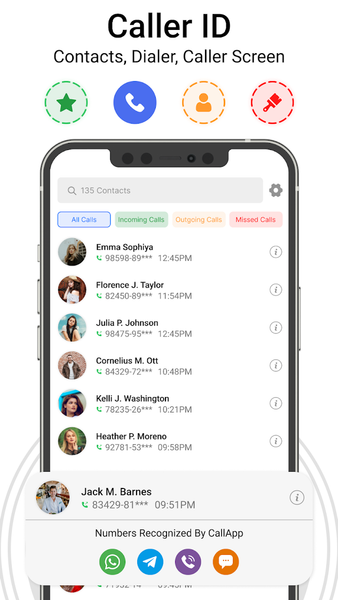 Caller Id, Contacts & Block - Image screenshot of android app