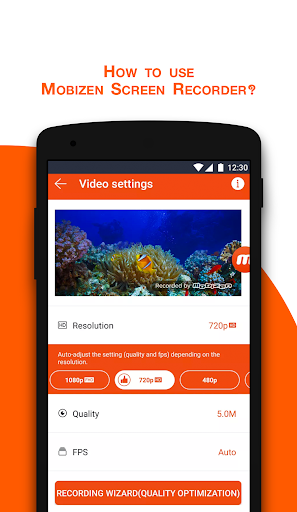 Manual Mobile Screen Recorder - عکس برنامه موبایلی اندروید