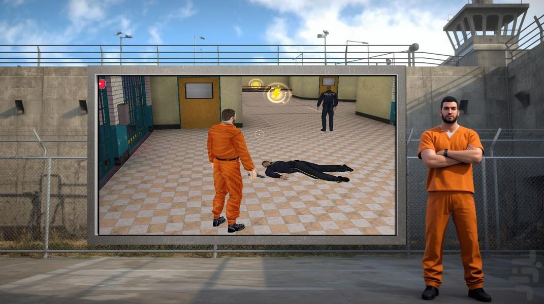 بازی اکشن | فرار از زندان - عکس بازی موبایلی اندروید