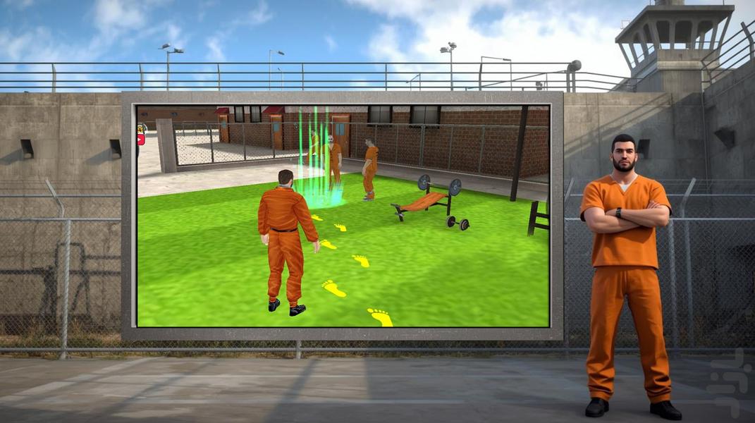 بازی اکشن | فرار از زندان - عکس بازی موبایلی اندروید