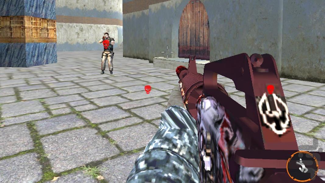 بازی جنگی تکاوران - Gameplay image of android game