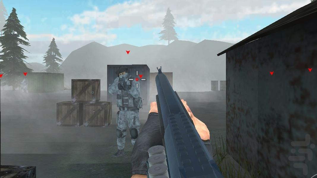 بازی تیراندازی کماندو - Gameplay image of android game