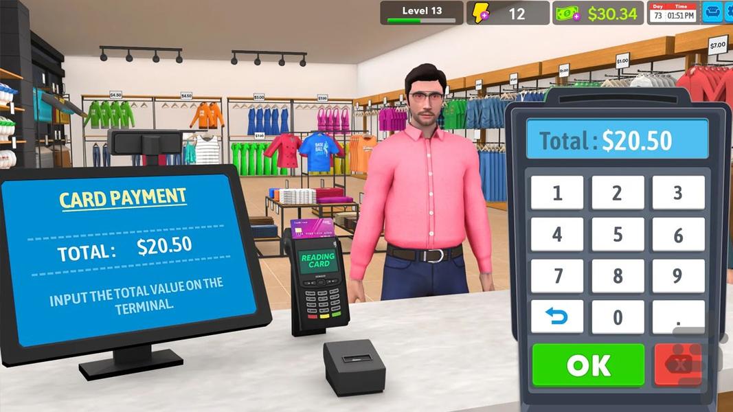 بازی فروشگاه لباس - Gameplay image of android game