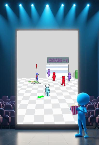بازی شبیه ساز سینما - Gameplay image of android game