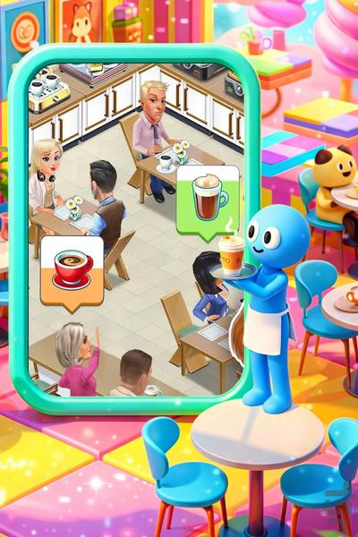 بازی کافی شاپ - Gameplay image of android game