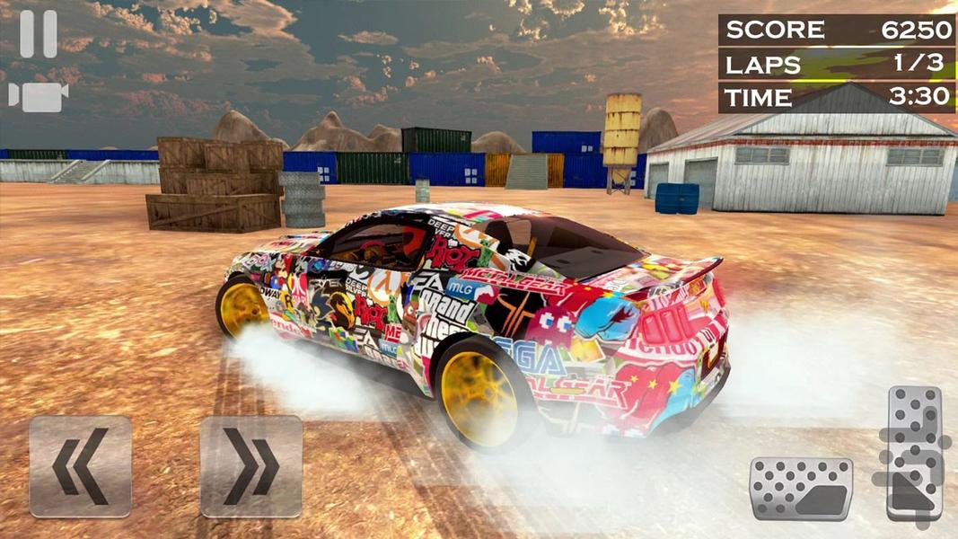 بازی رانندگی سلطان دریفت - Gameplay image of android game