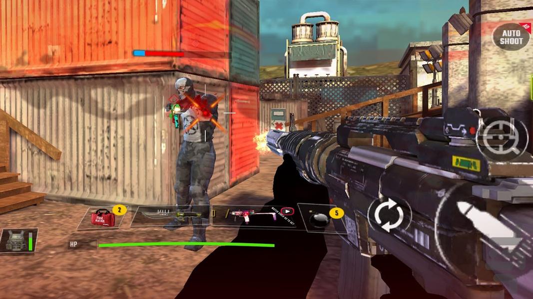 بازی تفنگی | عملیات الفا - Gameplay image of android game