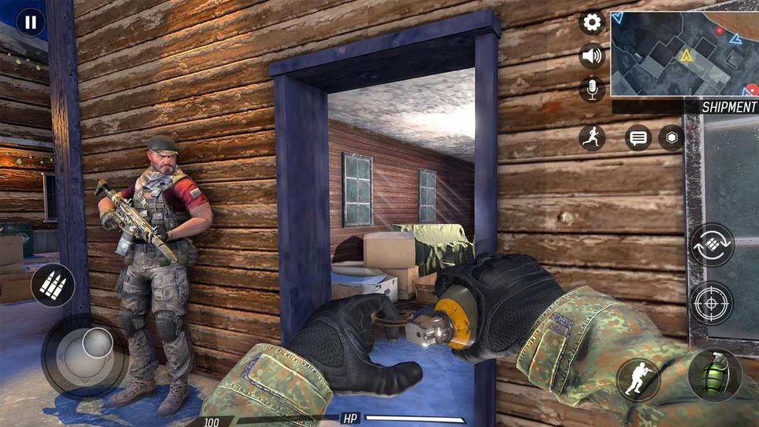 بازی تفنگی | عملیات الفا - Gameplay image of android game