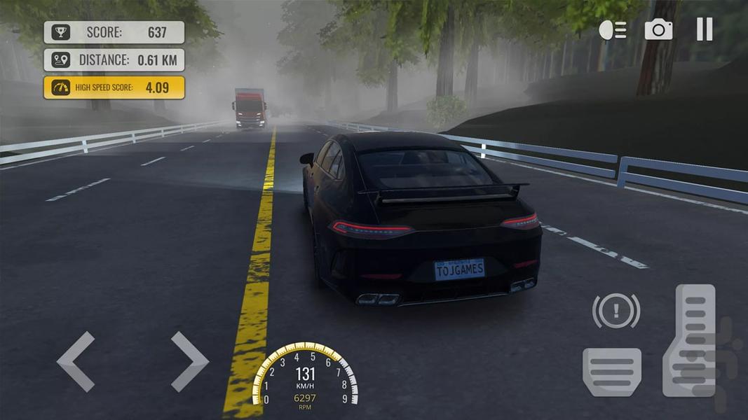 بازی ماشین سرعتی - Gameplay image of android game