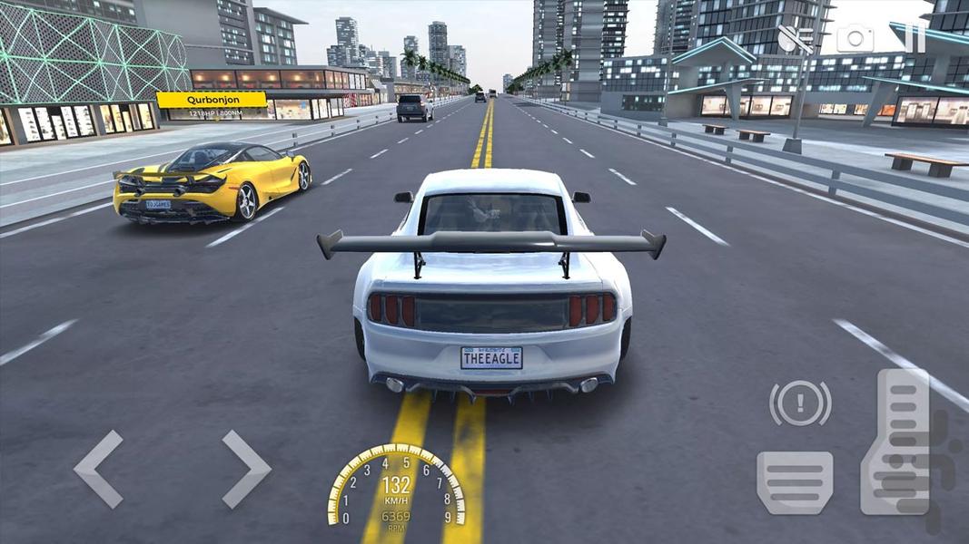 بازی ماشین سرعتی - Gameplay image of android game