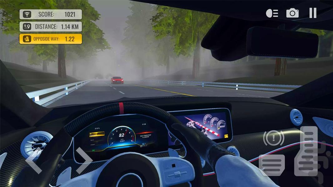 بازی ماشین سرعتی - Gameplay image of android game