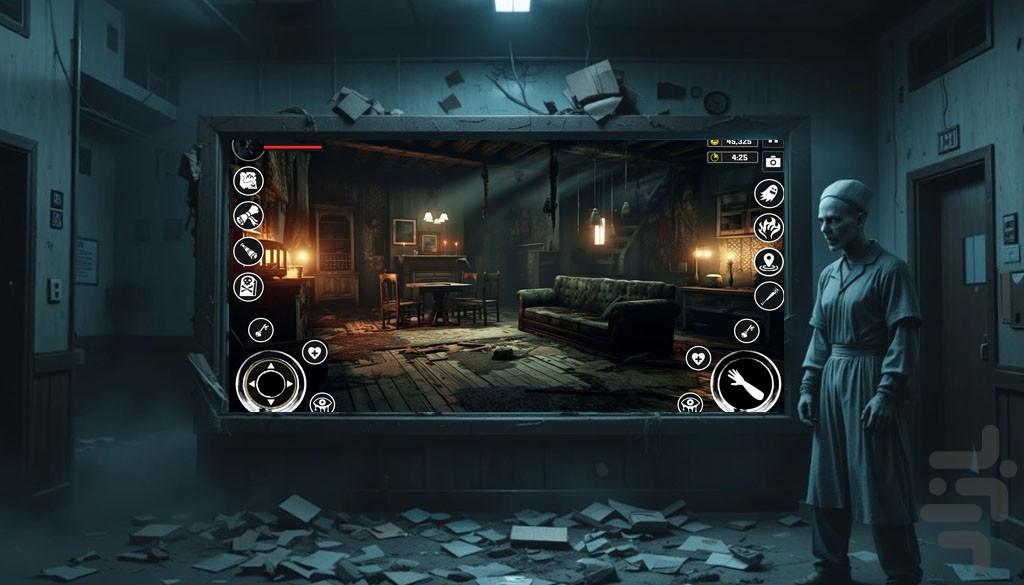 بازی ترسناک مادر بزرگ - عکس بازی موبایلی اندروید